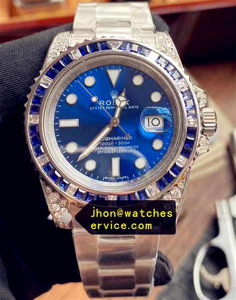 rolex submariner diamond bezel replica